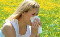 Чихание при аллергии